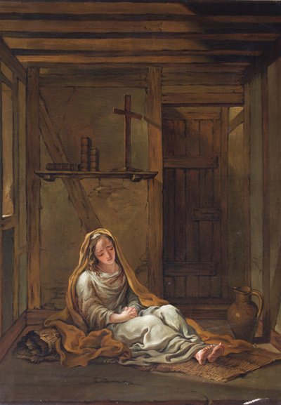 Eine Dame in einer Zelle von Anna Maria Carpenter