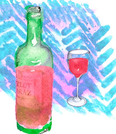 Rotwein von Anna Platts