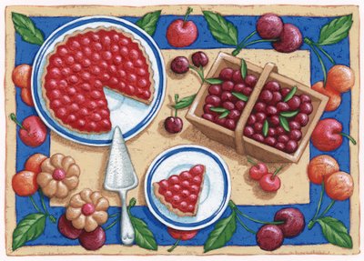 Kirschkuchen von Annalisa Morrocco