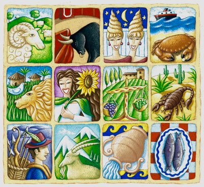 Zodiac, 2016 von Annalisa Morrocco