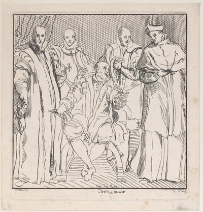 Karl V., 18. Jahrhundert von Anne Claude Philippe de Caylus
