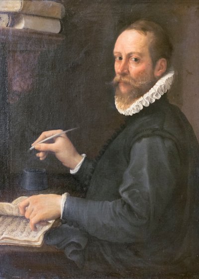 Porträt eines Musikers von Annibale Carracci