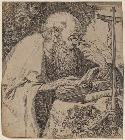 Heiliger Hieronymus von Annibale Carracci