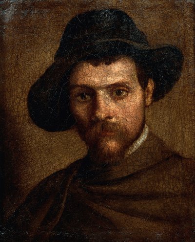 Selbstporträt von Annibale Carracci
