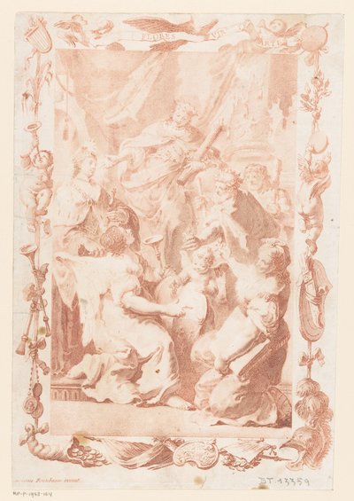 Allegorische Figuren von Anonymous