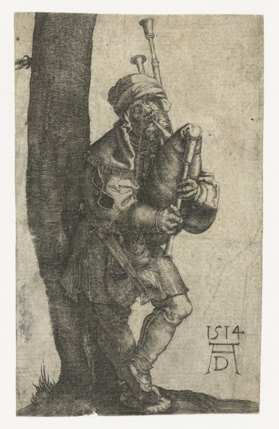 Der Dudelsackspieler von Anonymous