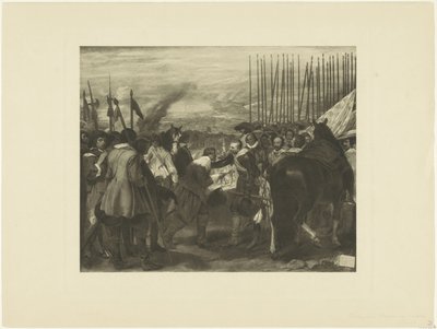 Die Übergabe von Breda, nach Velázquez von Anonymous