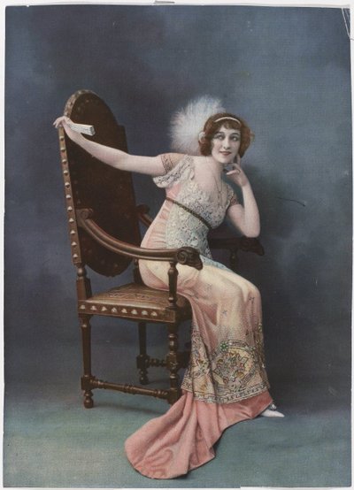Les Modes, 1911: Abendkleid von Anonymous