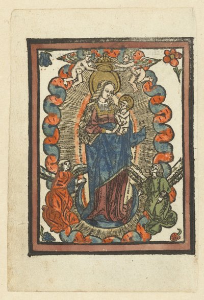 Madonna auf der Mondsichel von Anonymous