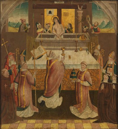 Messe des Heiligen Gregor von Anonymous