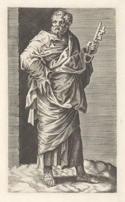 Petrus Christus und die zwölf Apostel (Serientitel) von Anonymous