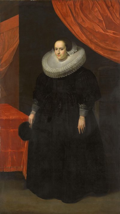 Porträt von Suzanna Moor (1608-57) von Anonymous