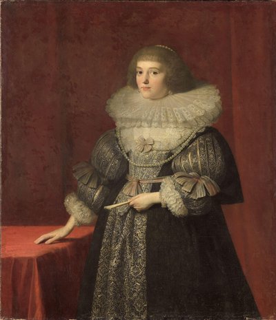 Porträt von Ursula (1594-1657), Gräfin von Solms-Braunfels von Anonymous