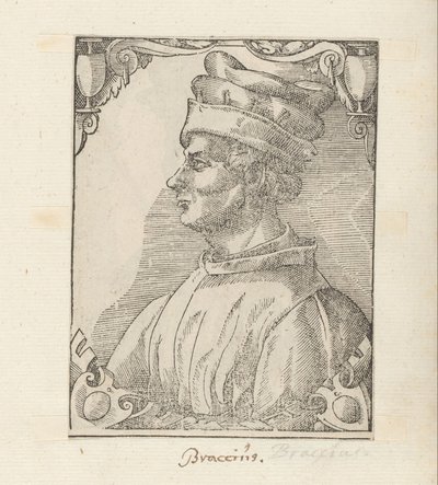 Porträt von Braccio da Montone von Anonymous