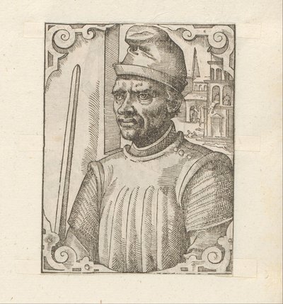 Porträt von Cabrinus Fondalius von Anonymous