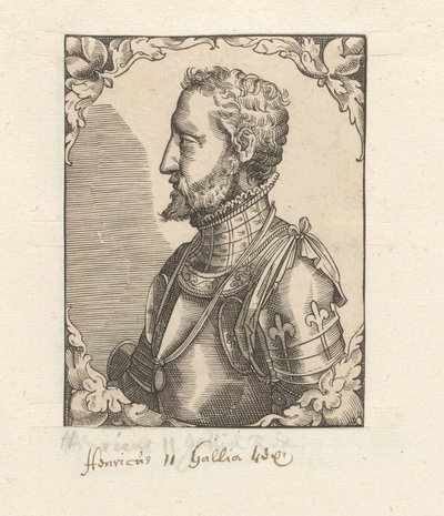 Porträt von Heinrich II., König von Frankreich von Anonymous