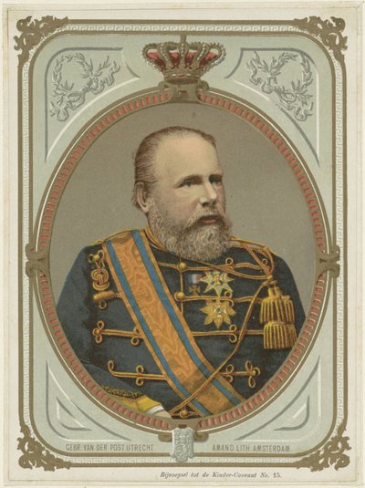 Porträt von Wilhelm III., König der Niederlande von Anonymous