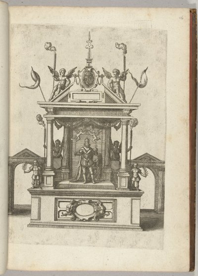 Szene mit Kaiser Rudolf II., 1594 von Anonymous