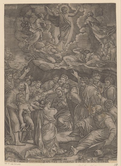 Verklärung Christi auf dem Berg Tabor von Anonymous