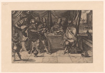 Sinnbild auf die Tyrannei von Alva (unvollständig), 1618 von Anonymous