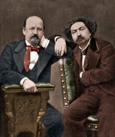 Émile Erckmann (1822-1899) und Alexandre Chatrian (1826-1890) von Anonymous Anonymous