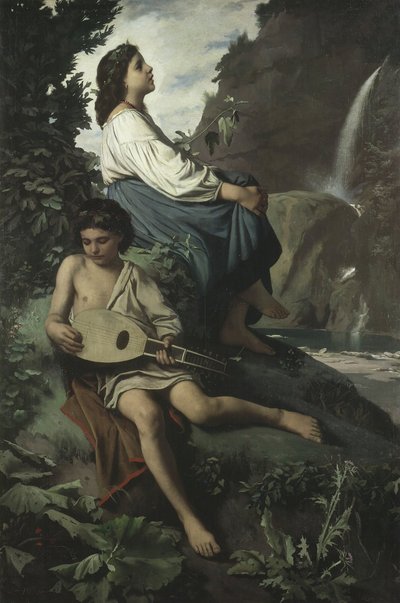 Ricordo di Tivoli, 1866-1867 von Anselm Feuerbach