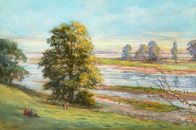 Martlesham Creek bei Woodbridge, Suffolk von Anthea Durose