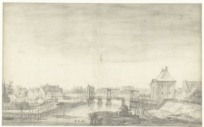 Dritte Heiligewegspforte in Amsterdam von Anthonie Waterloo