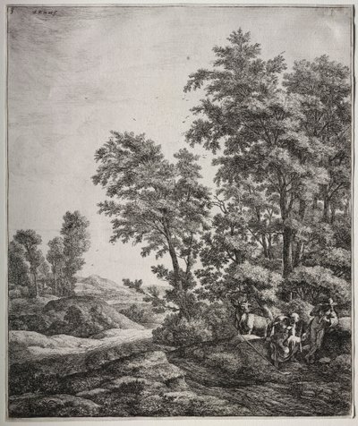 Merkur und Argus von Anthonie Waterloo