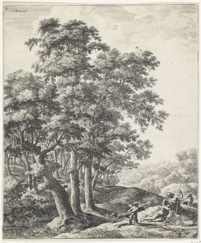 Venus und Adonis von Anthonie Waterloo