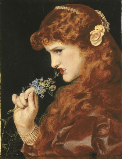 Schatten der Liebe, ca. 1867 von Anthony Frederick Augustus Sandys