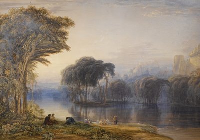 An den Flüssen Babylons von Anthony Vandyke Copley Fielding