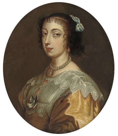 Porträt von Königin Henrietta Maria von Anthony van Dyck