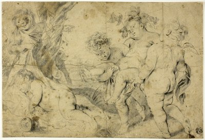 Junger Bacchus und Gefährten von Anthony van Dyck