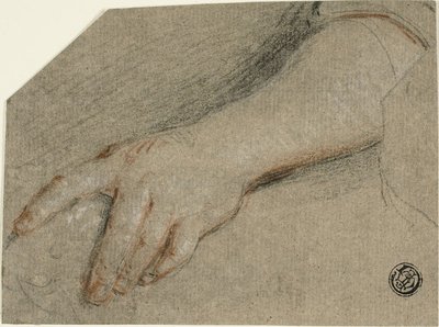 Zeigende Hand und Unterarm von Antoine Coypel