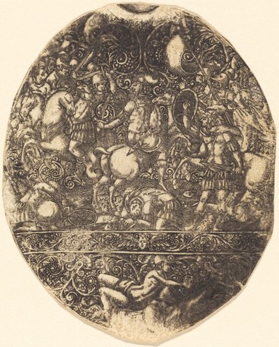 Belagerung von Troja von Antoine Jacquard