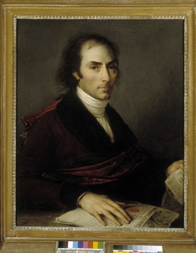 Porträt von Francois Bruguiere von Antoine Jean Gros
