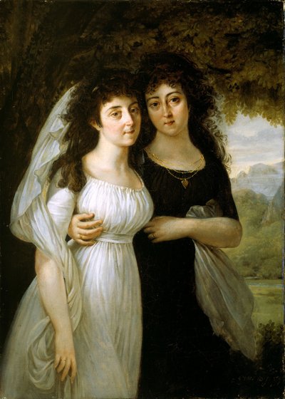 Porträt der Maistre-Schwestern von Antoine Jean Gros