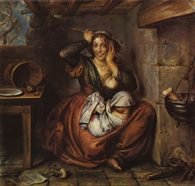 Kindermörderin, 19. Jahrhundert von Antoine Joseph Wiertz