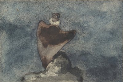 Geier, 1810-75 von Antoine Louis Barye