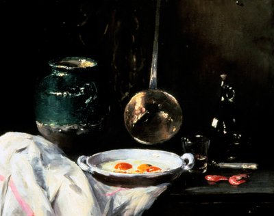 Stillleben mit Eiern, 20. Jahrhundert von Antoine Vollon