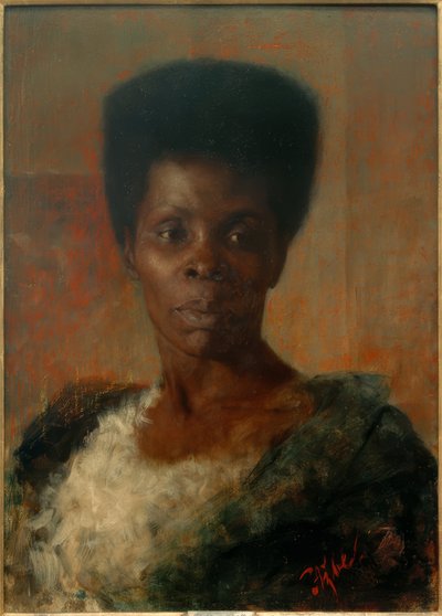 Negerin von Anton Azbe