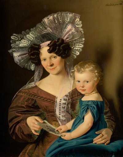 Mutter mit Kind von Anton Einsle