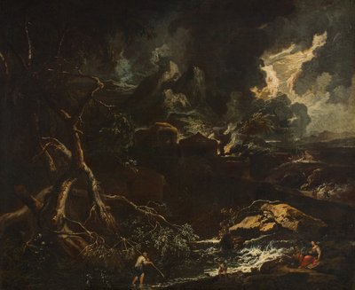 Gewitterlandschaft von Anton Faistenberger
