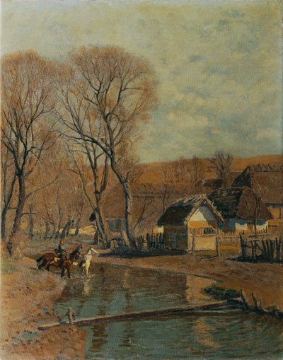 Vorfrühling in Ostgalizien von Anton Hans Karlinsky