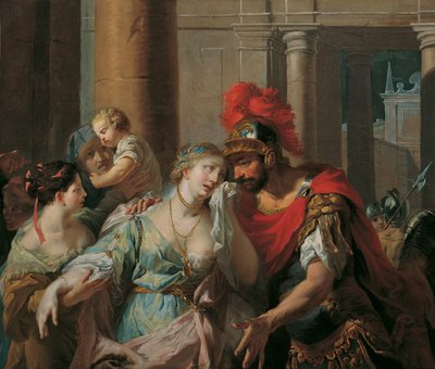Hektors Abschied von Andromache von Anton Kern