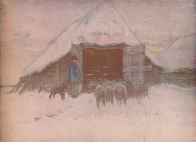 Winter, ca. 1870, 1918 von Anton Mauve