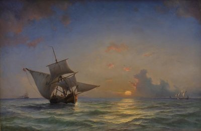 Eine Meereslandschaft von Anton Melbye