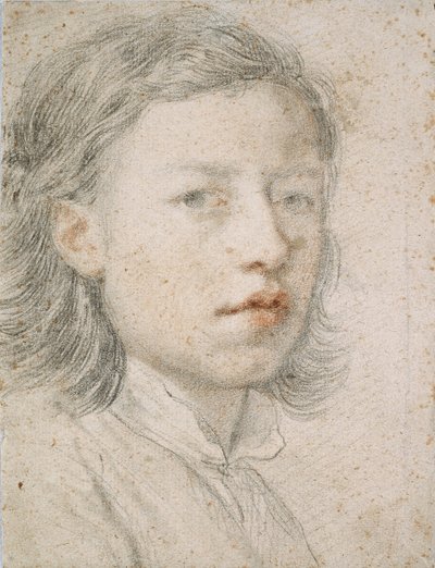 Selbstporträt, 1740 von Anton Raphael Mengs