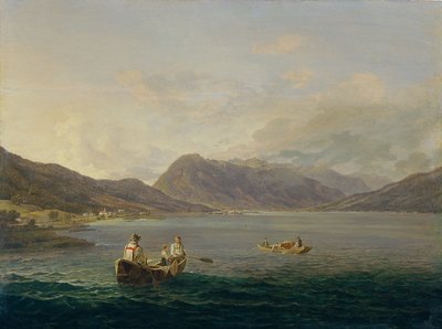 Österreichischer Alpensee von Anton Schiffer